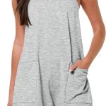 Effortlessly Chic: Women’s Summer Casual Sleeveless Romper