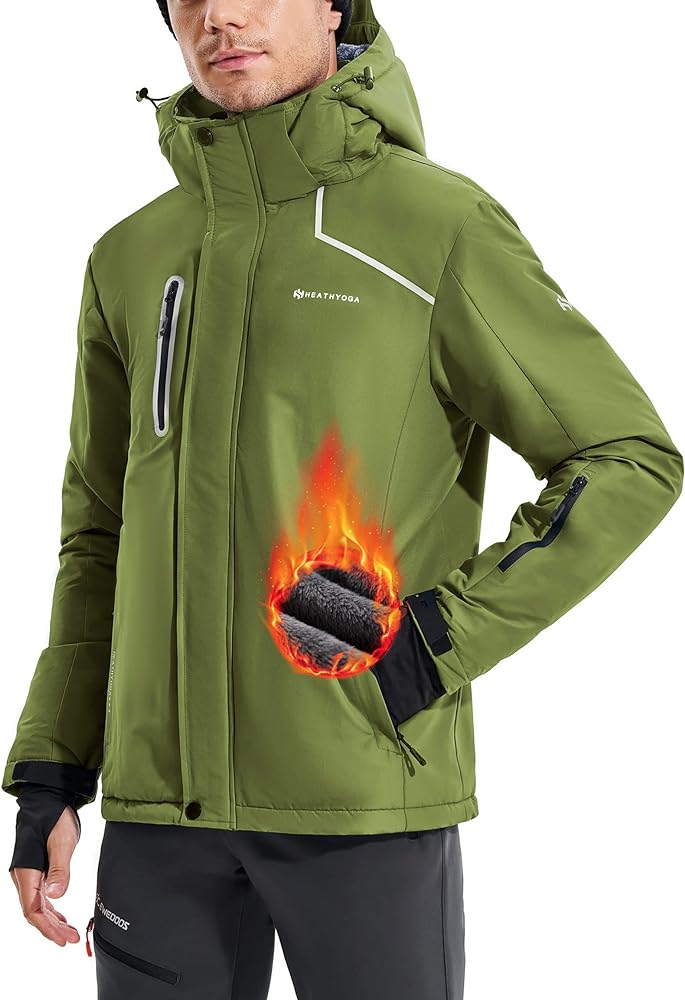 mens snowboarding jacket