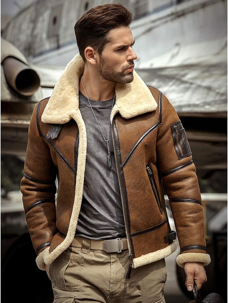 shearling jacket mens