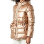 Heavyweight Puffer Jacket with Drawstring Waist