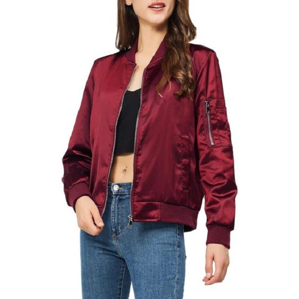 Women's bomber jackets.