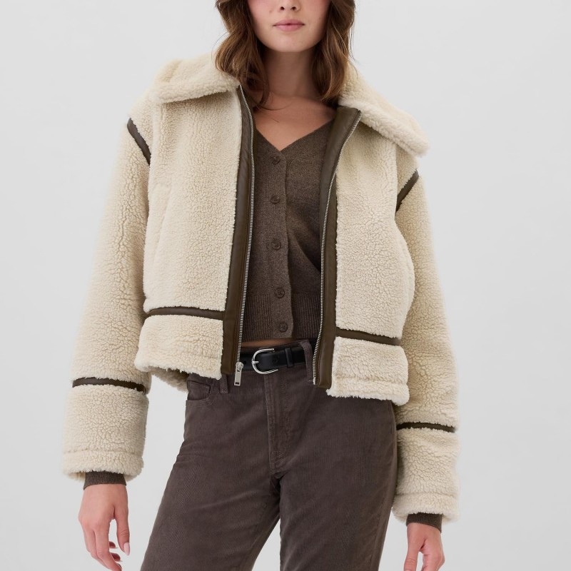 women's sherpa jacket