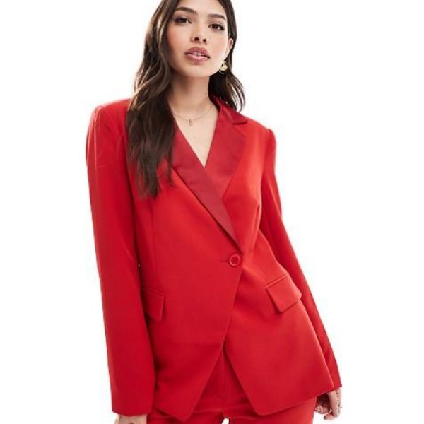 red blazer