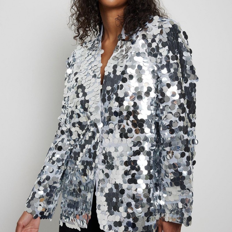 sequin blazer