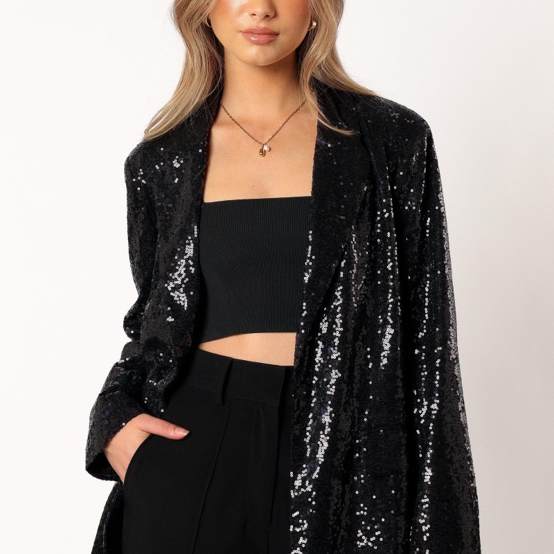 sequin blazer