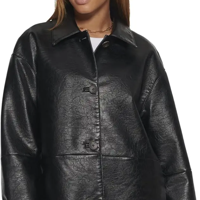 leather jacket women